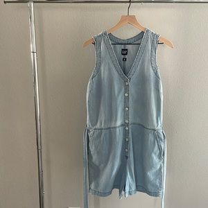 Denim Romper